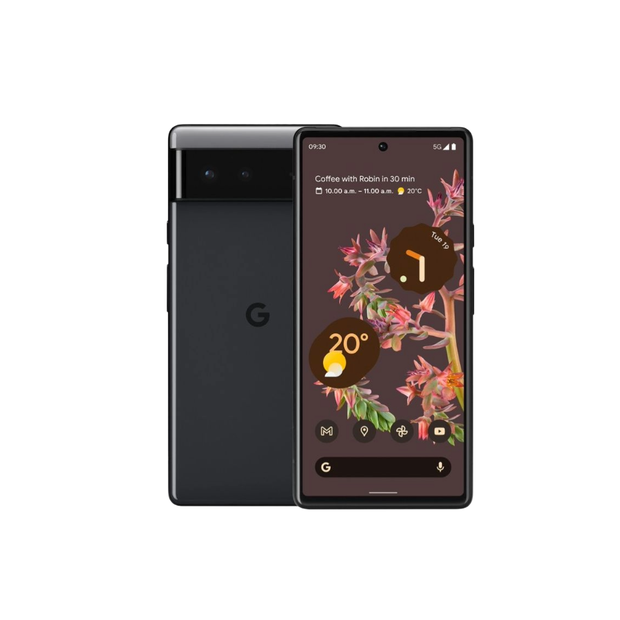 Google Pixel 6 6.4" 8GB RAM 128GB ROM 50MP 4614mAh Plus Free Cover And Screenguard -Black