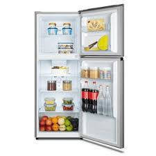 Hisense RT266 266L Double Door Frost-Free Refrigerator - Silver, Energy-Efficient Top Mount Fridge with LED Lighting
