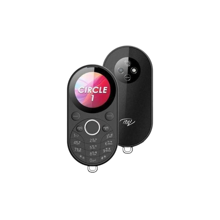 Itel CX02 Circle 1 1.32-inch 500mAh Battery Dual SIM Button Mapesa Phone – Black