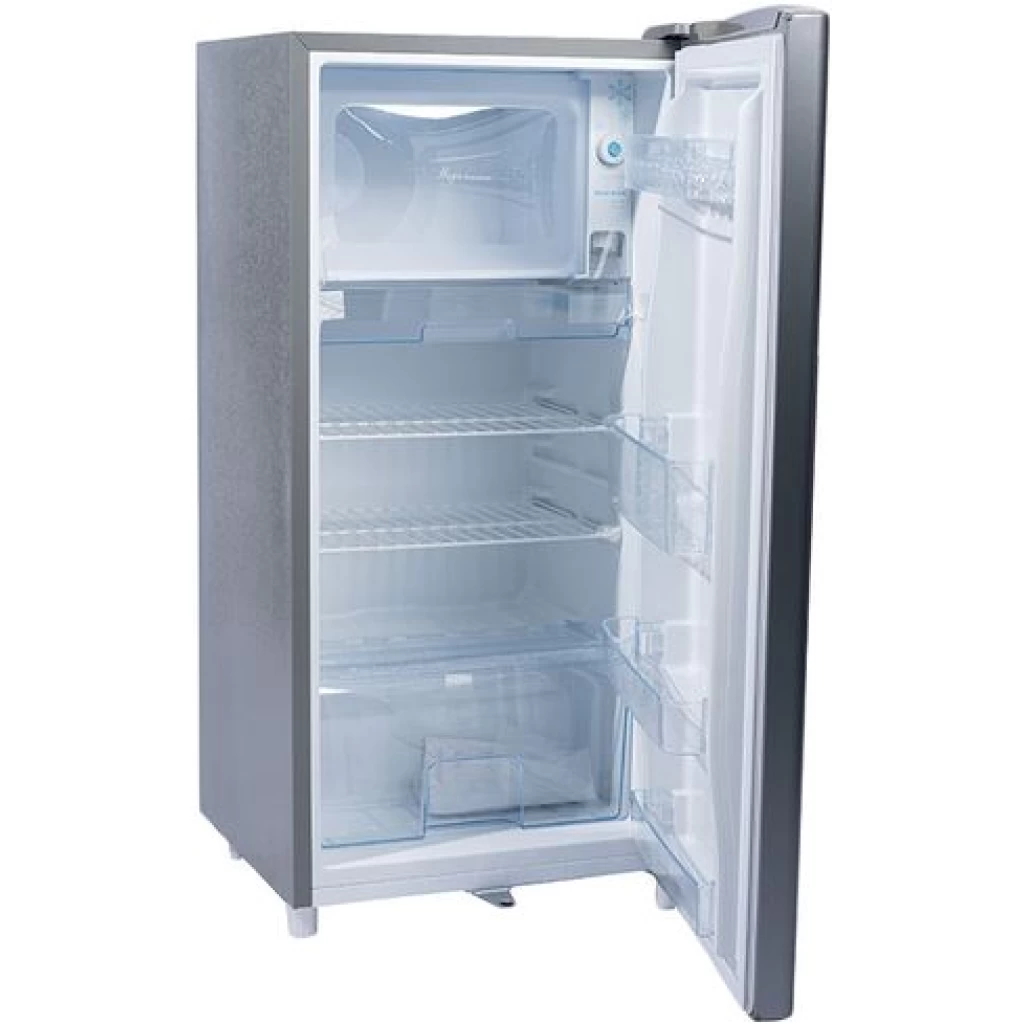 Hisense RR195 170L Single Door Refrigerator with Low-Noise Design, Silver