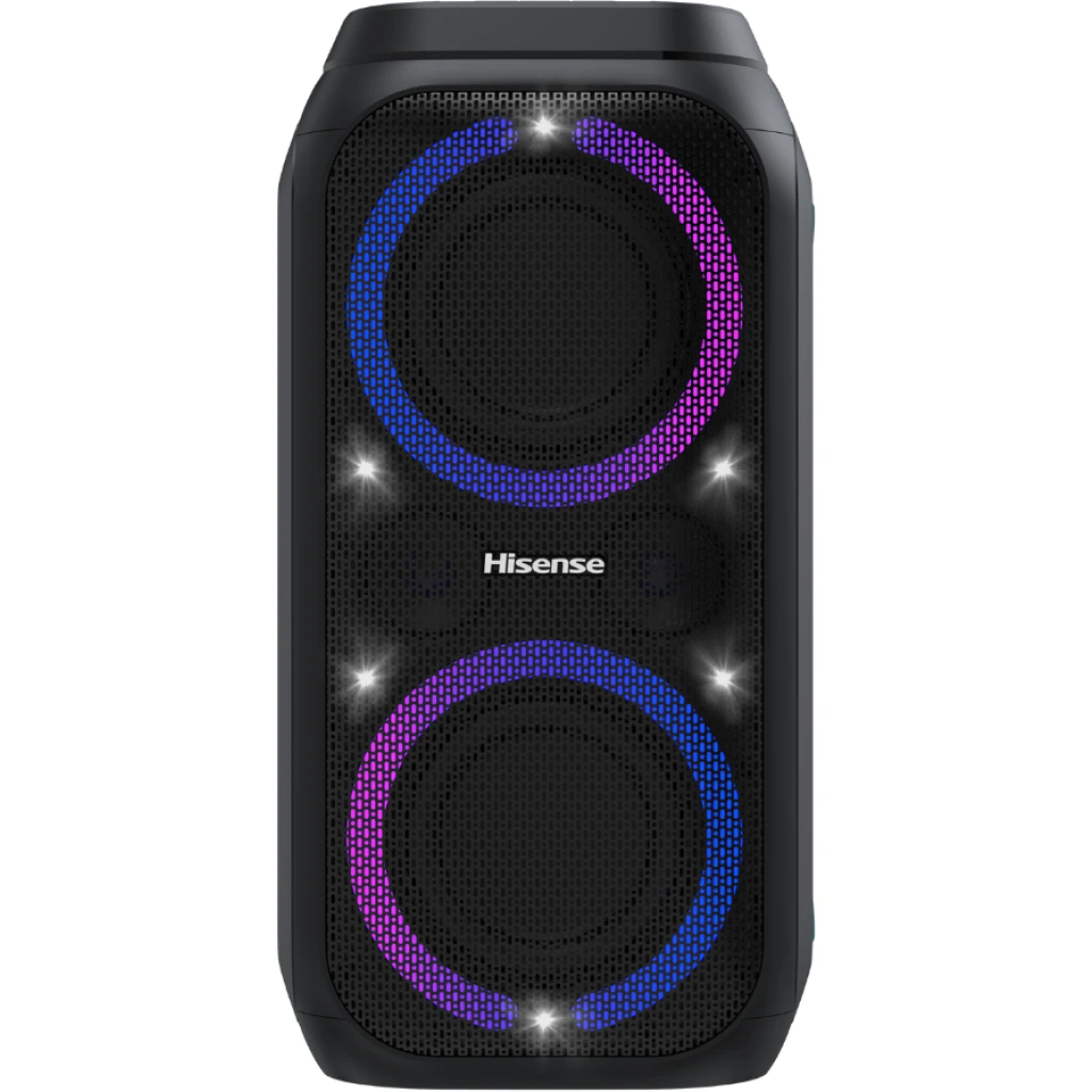 Hisense Party Rocker One Portable Bluetooth Speaker with Karaoke and LED Lights