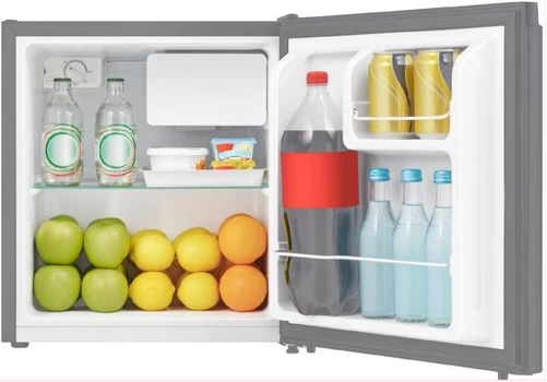 Hisense RR60 60L Single Door Mini Fridge with Compact Design, Silver