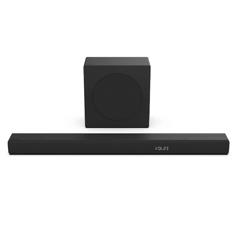 Hisense HS2000 2.1 Channel 240W Soundbar with Built-In Subwoofer, Bluetooth 5.3, HDMI ARC, and DTS Virtual:X - Black